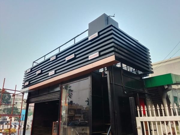 ACP cladding and facade elevation project completed in Chennai